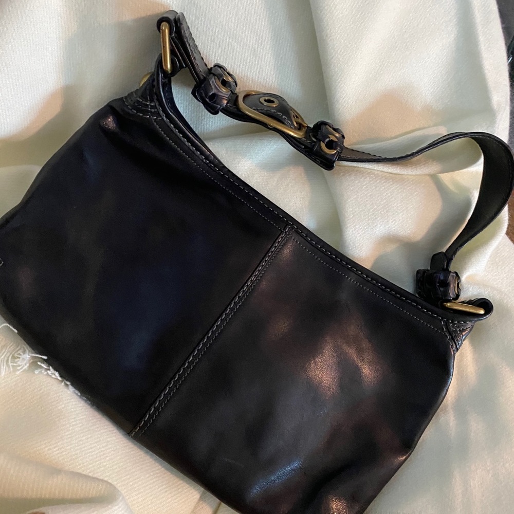 Coach Leather Shoulder Bag